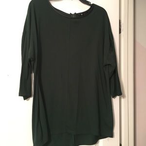 Green Tunic Top